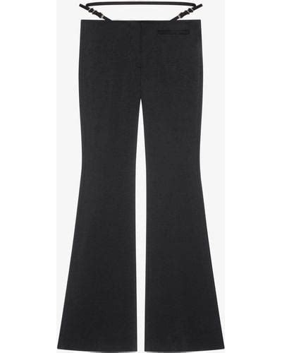 Voyou flare tailored pants in Punto Milano 